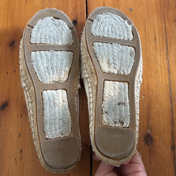 Tory Burch canvas color block espadrilles size 5 - Picture 3 of 8